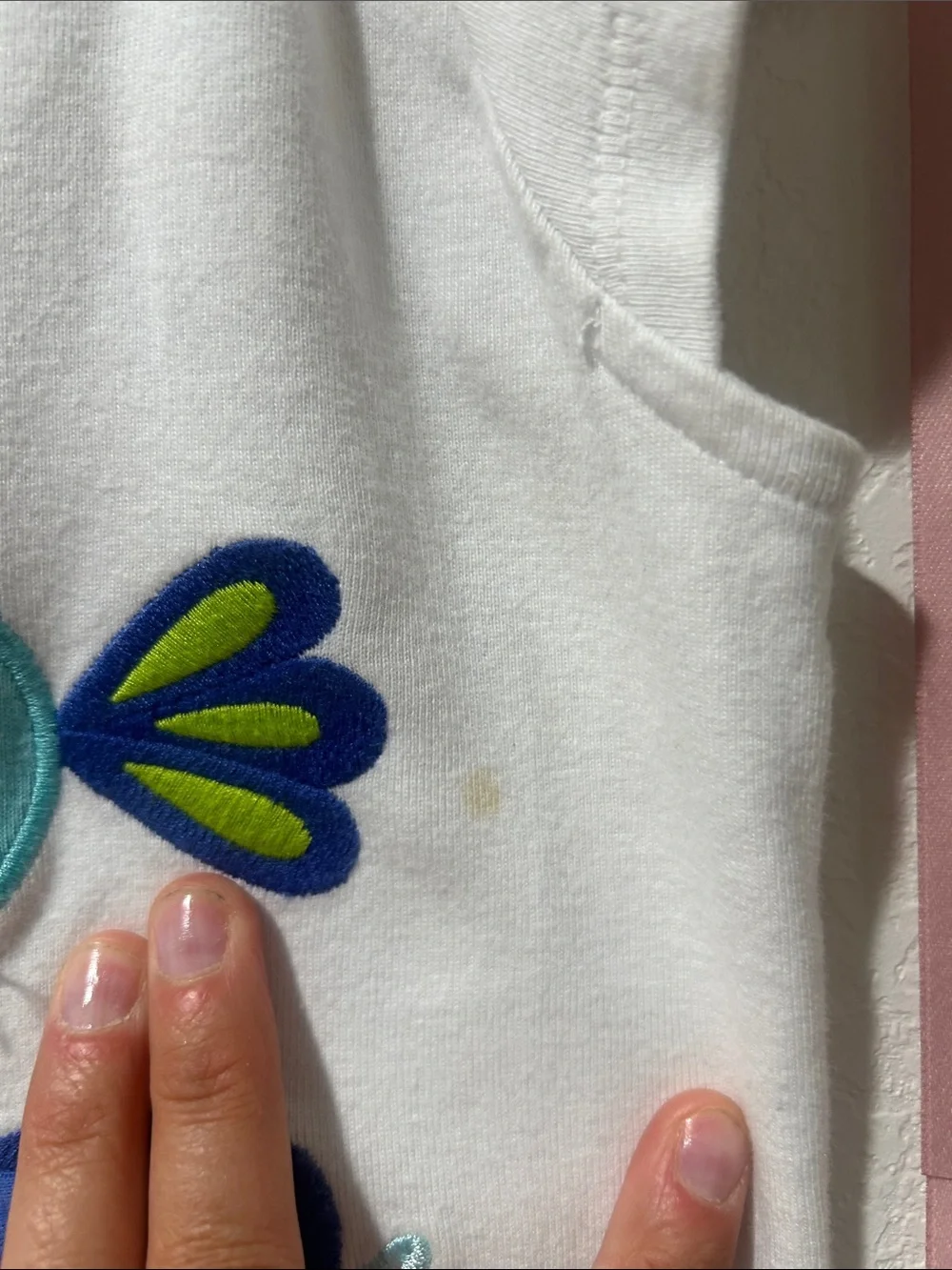 Gymboree Girls Embroidered Fish Top